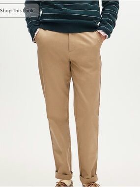 J Crew Broken-in Straight Chinos Pants